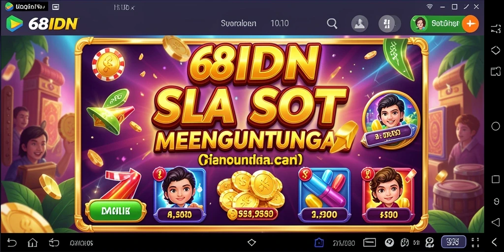 Tampilan menarik dari permainan Slot 68IDN.