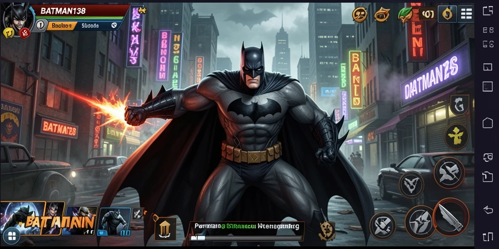 Tangkapan layar gameplay <strong>BATMAN138</strong> menampilkan strategi yang mendebarkan.