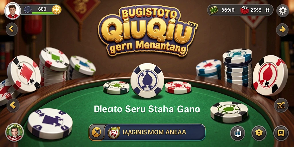 Screenshot gameplay QiuQiu yang seru di BUGISTOTO.