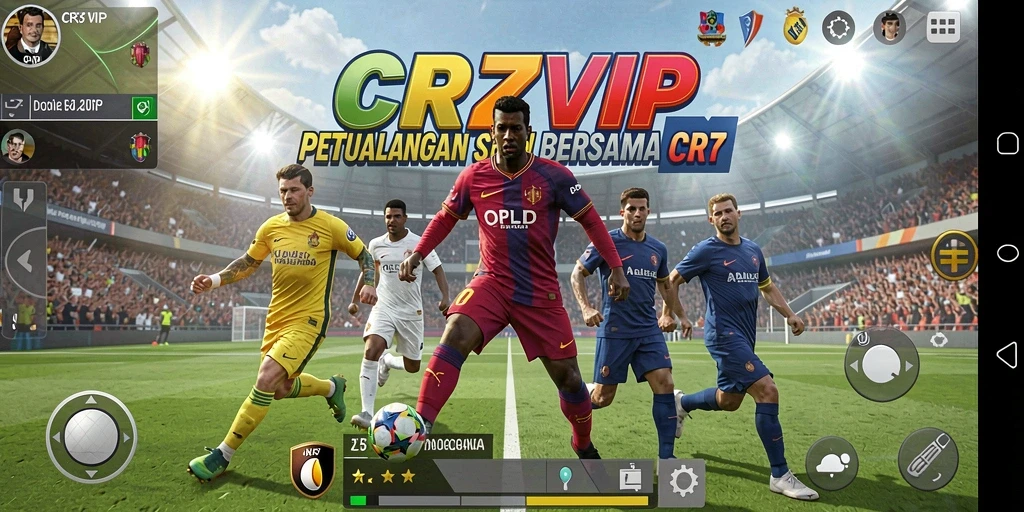 Tampilan gameplay CR7VIP dalam suasana petualangan yang mendebarkan.