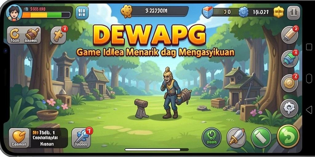 Tampilan gameplay DEWAPG yang menarik dan menawan.