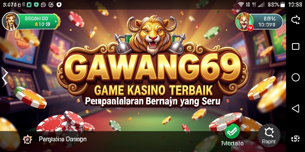 Tampilan menakjubkan dari gameplay GAWANG69 yang seru.