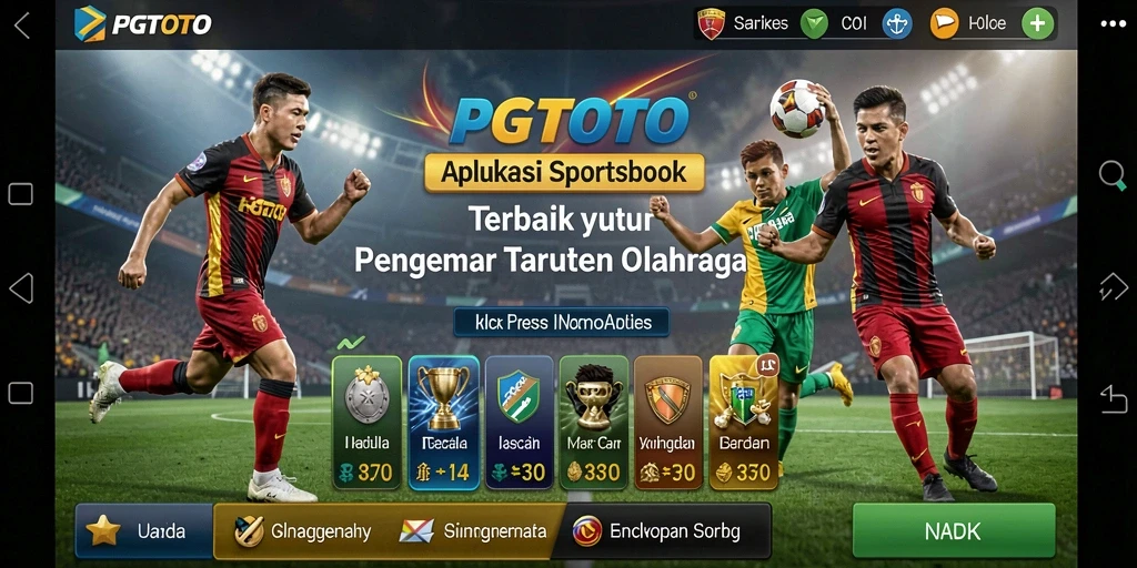 Tampilan antarmuka PGTOTO yang menarik dan interaktif.