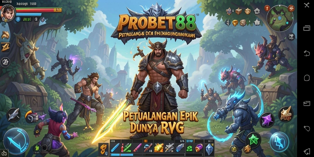 Tampilan gameplay PROBET88 yang menegangkan dan interaktif.