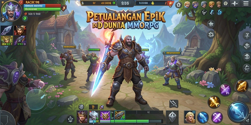 Gameplay <strong>RACIK198</strong> menunjukkan aksi seru dalam pertempuran multiplayer.