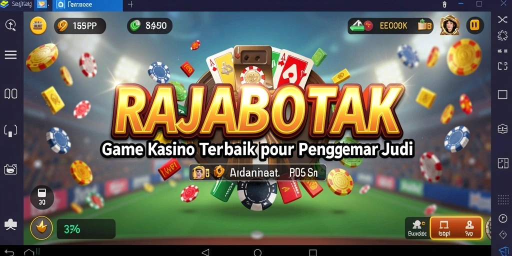 Tampilan gameplay RAJABOTAK dengan fitur menarik dan grafis menawan.