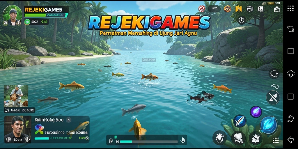 Tangkapan ikan yang spektakuler dalam permainan REJEKIGAMES.