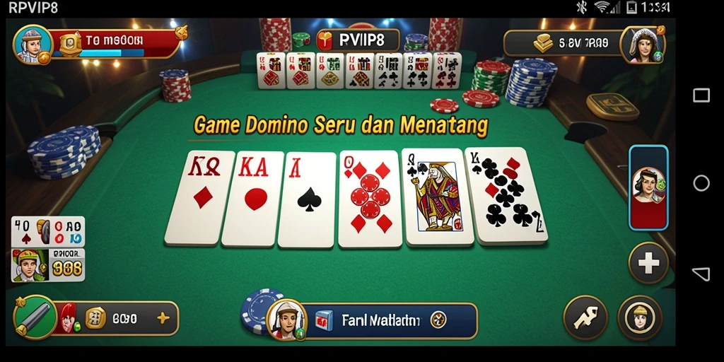 Gameplay seru dan interaktif di RPVIP8.