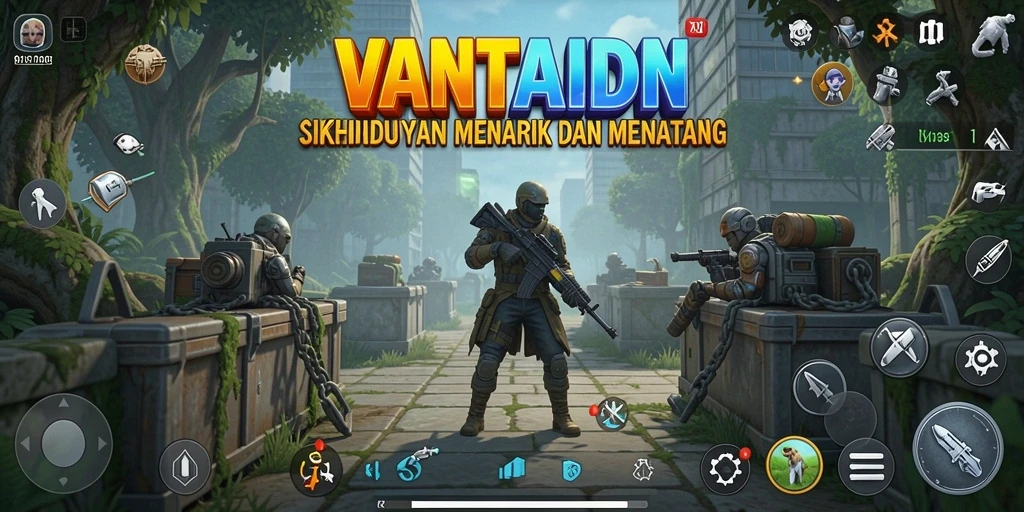 Screenshot gameplay VANTAIDN yang menampilkan simulasi kehidupan yang menarik.